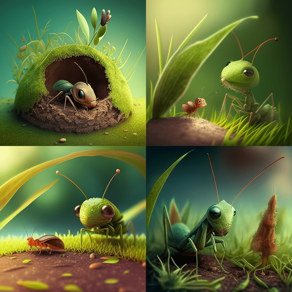 The Little Ant and the Hardworking Grasshopper | Moral story for kids 6 The Little Ant and the Hardworking Grasshopper | Moral story for kids