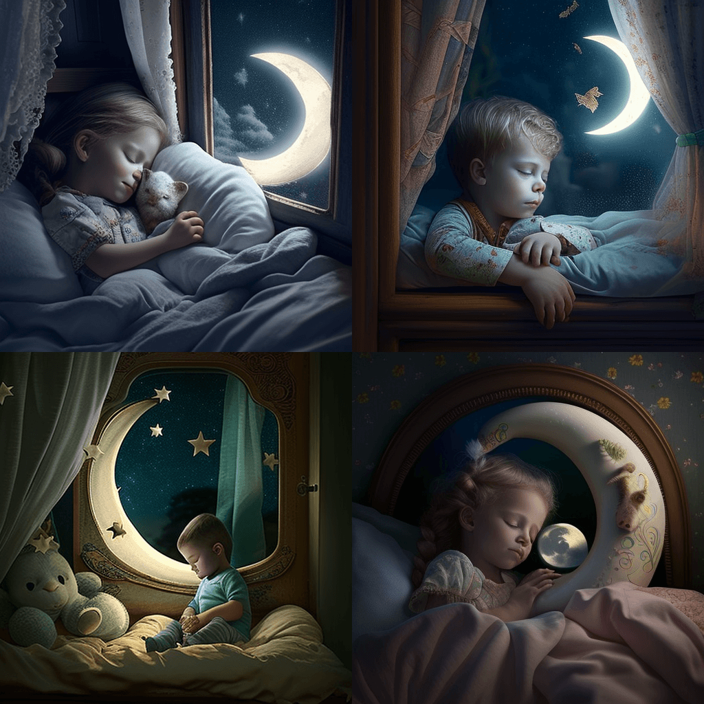 The Sleepy Adventures of child : A Bedtime Story for kids