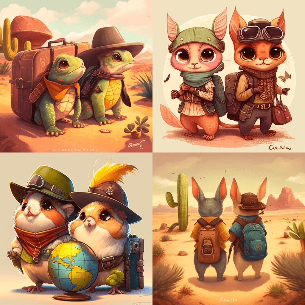 Guava and Mango’s Magical Journey: Exploring New Lands and Discovering Eternal Youth