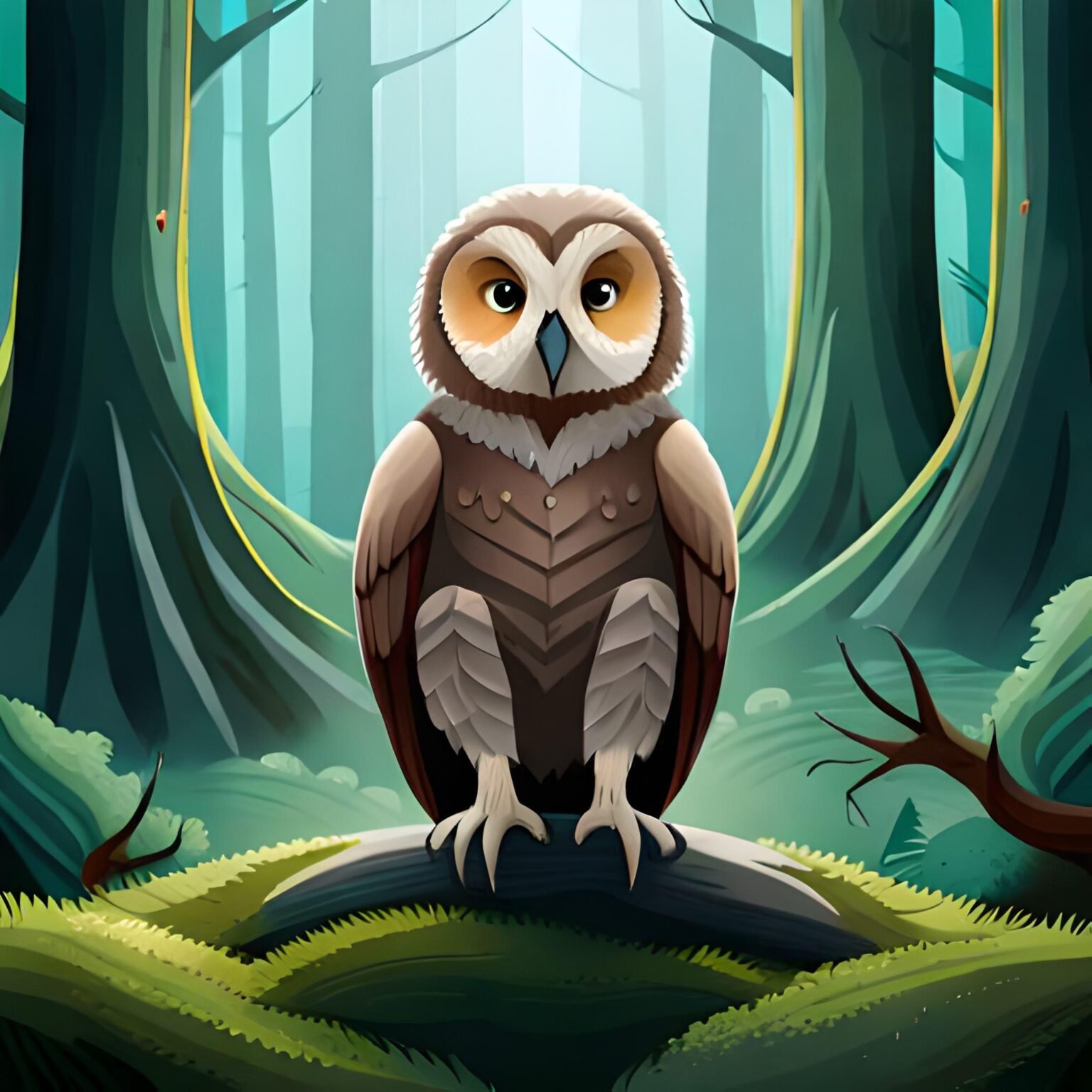 Moral Story for Kids: The Wise Old Owl - Kids Stories