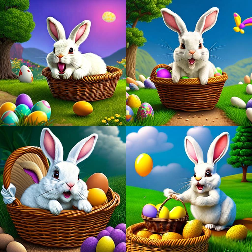 The Secret Adventure of the Easter Bunny: Spreading Joy and Happiness!
