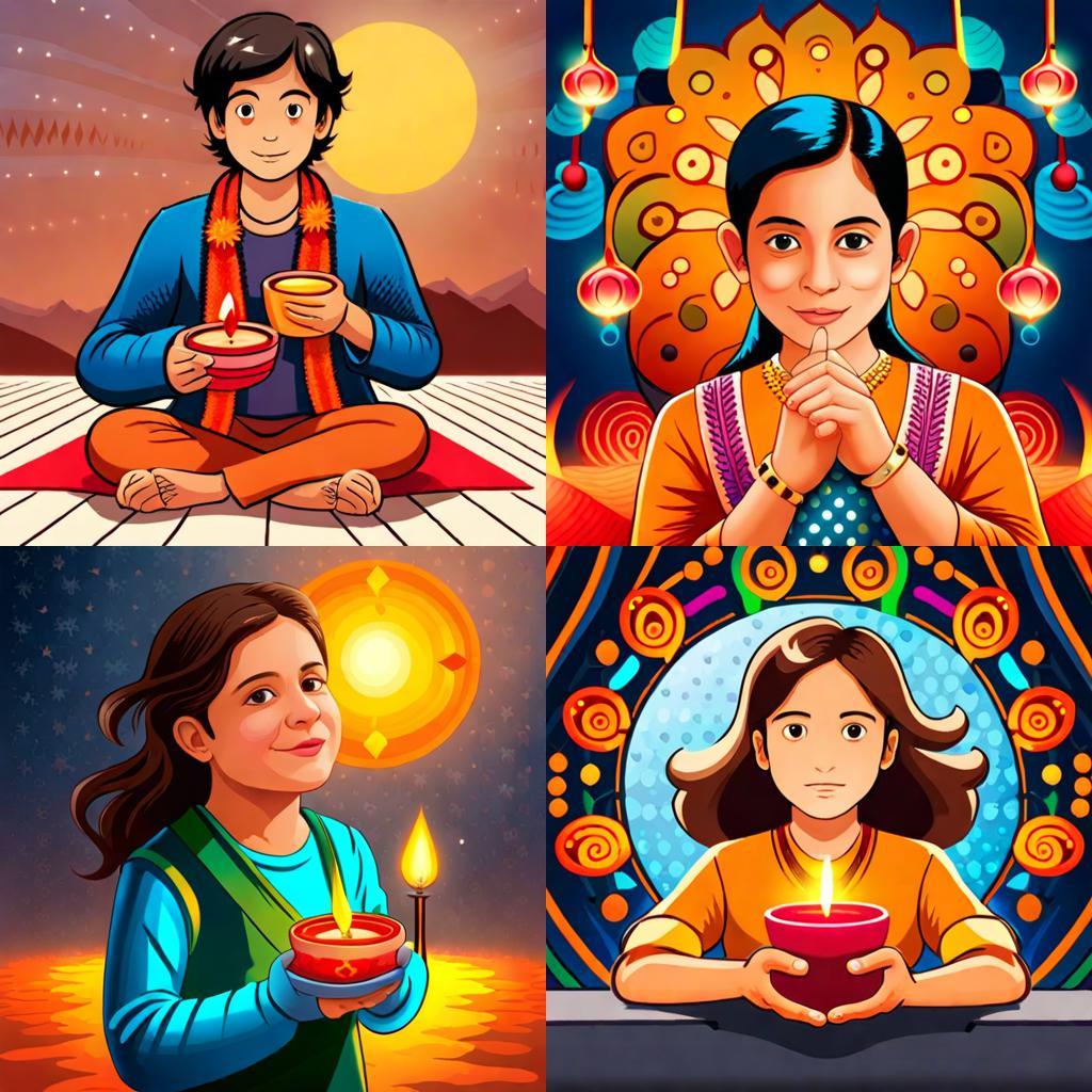 Experience the Magic of 5 Days of Diwali: A Festive Journey for Kids | Travel story for Kids