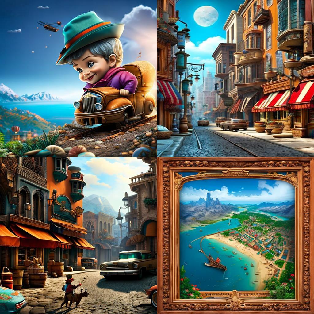 The Epic Adventures of Mike in the City: Discovering Hidden Treasures | City story for kids