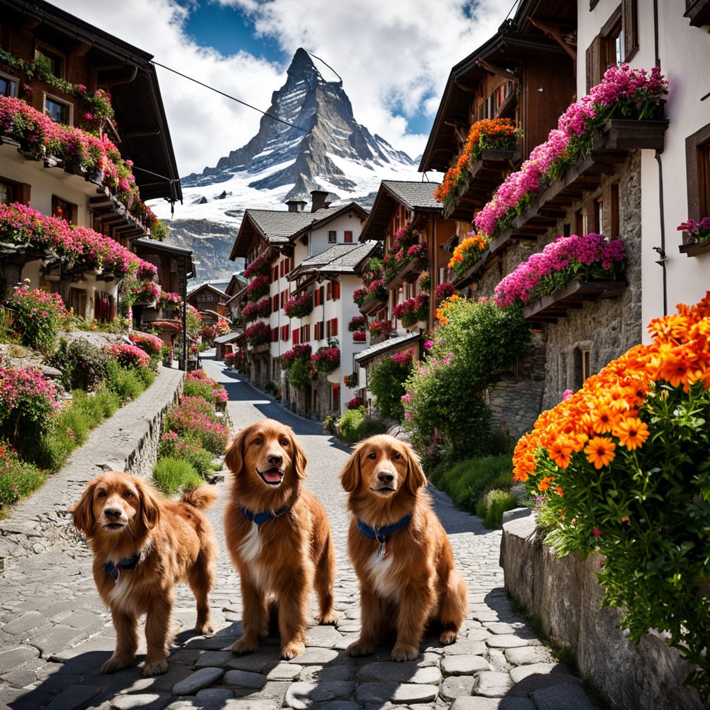 John and Little Dog Travel in Switzerland | Travel Kids Stories | 3 John and Little Dog Travel in Switzerland | Travel Kids Stories |